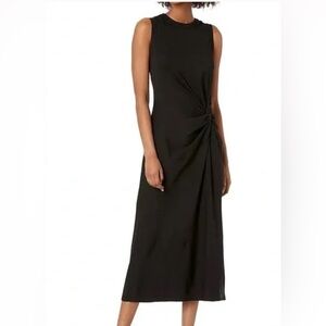 Club Monaco Elegant Black Sleeveless Dress